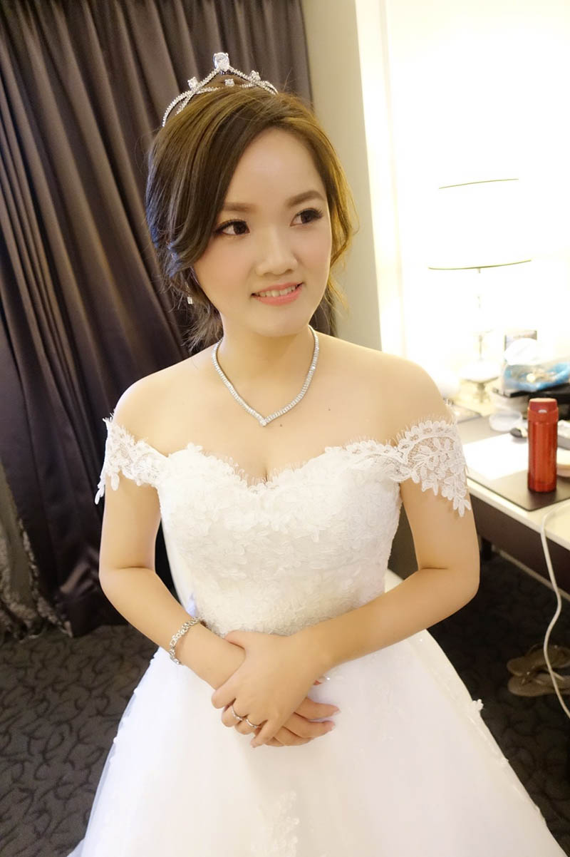 婚禮造型,新娘秘書,台北富信大飯店,新娘秘書JU